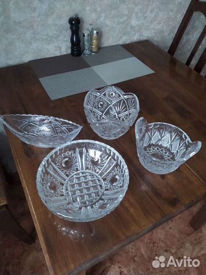 Ваза хрустальная СССР