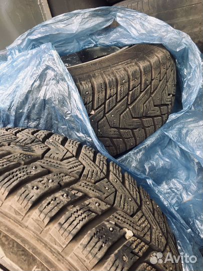 Колеса r15 на зимней резе hankook i*pike rs 2