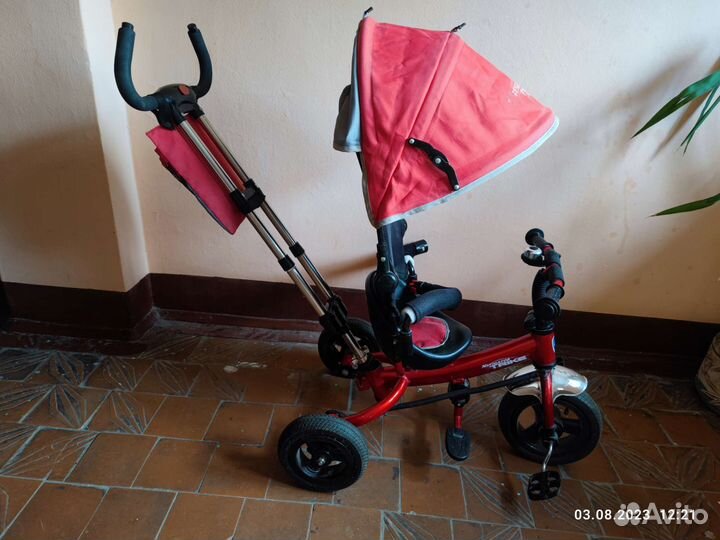 Детский трехколесный велосипед бу