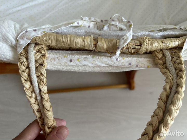 Люлька колыбель плетеная