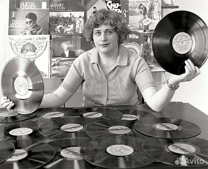 Виниловые пластинки СССР