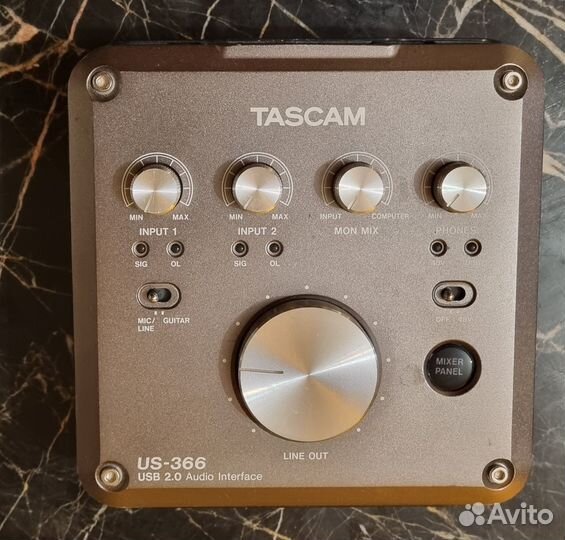 Звуковая карта USB Tascam US-366