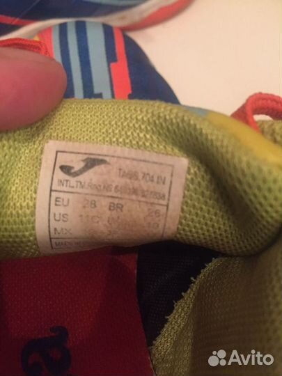 Деские бутсы для зала joma 28 размер