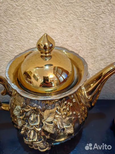 Чайный сервиз Золотая роза