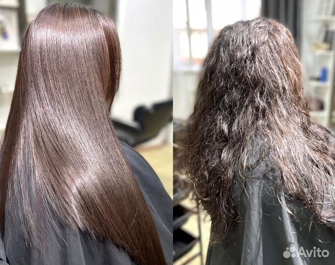 Кератиновое выпрямление Ботокс Востоновление волос