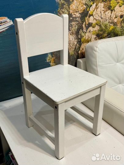 Детский стол и стул IKEA