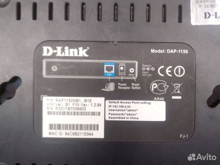 Dlink DAP-1150