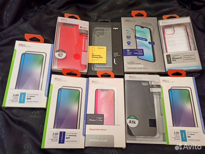 Чехол стекло на телефон Samsung Honor Айфон Oppo