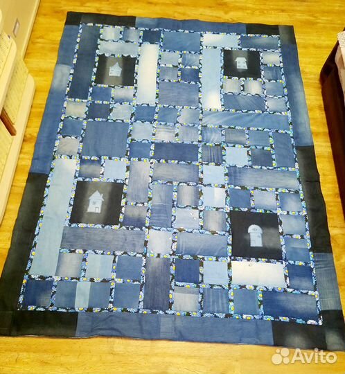 Плед покрывало одеяло лоскутное