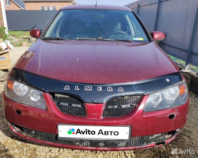 Nissan Almera 1.5 MT, 2005, 267 000 км