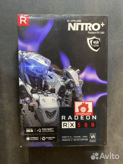 Sapphire RX 580 Nitro Plus 4Gb OC
