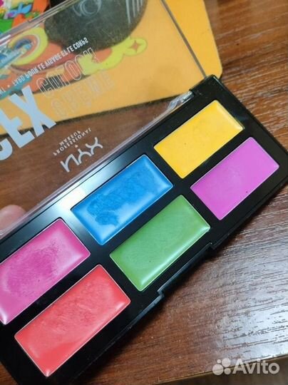 Кремовые тени NYX