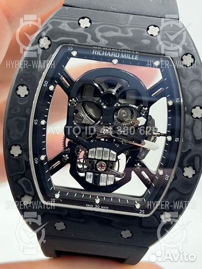Часы Richard Mille RM 052 Skull Carbon
