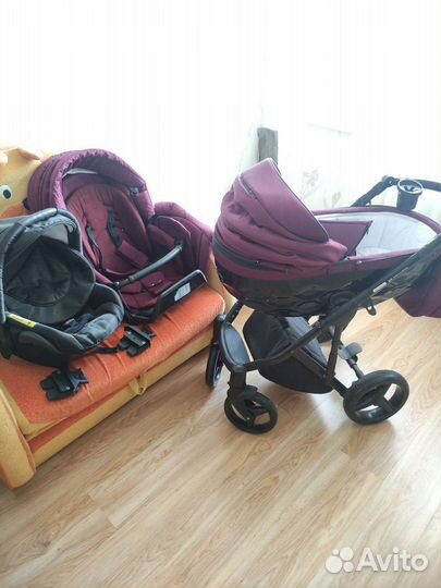 Коляска 3 в 1 Адамекс