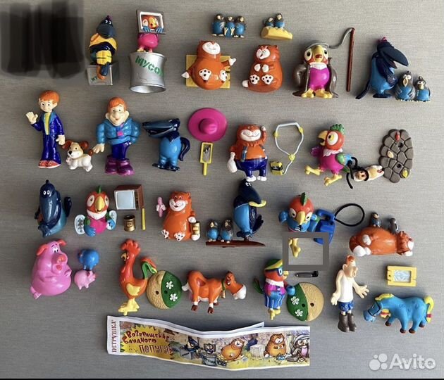 Серии фигурок фабрики Ландрин