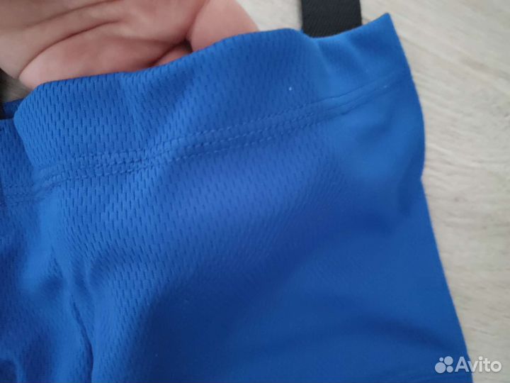 Гамаши хоккейные синие