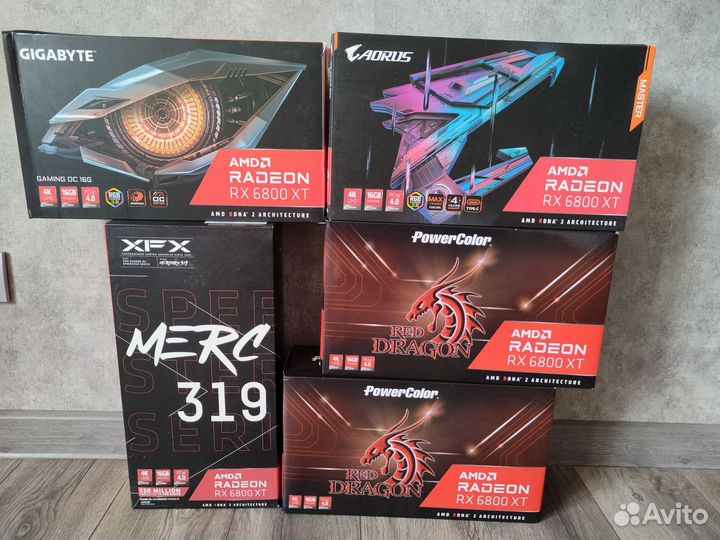 Видеокарта Rx 6800xt