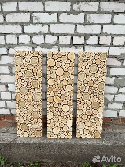 Панно из можжевельника