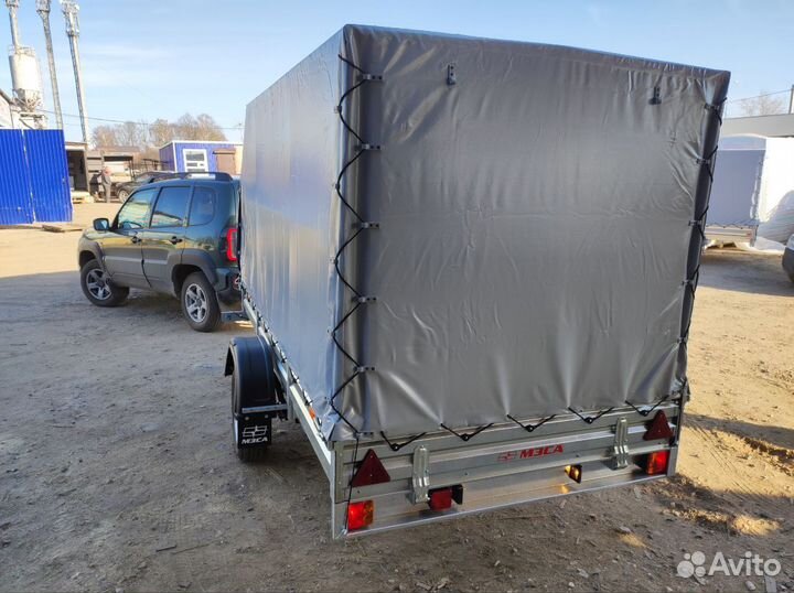 Прицеп 12.022 с тентом аэро. Рассрочка и Фаркопы