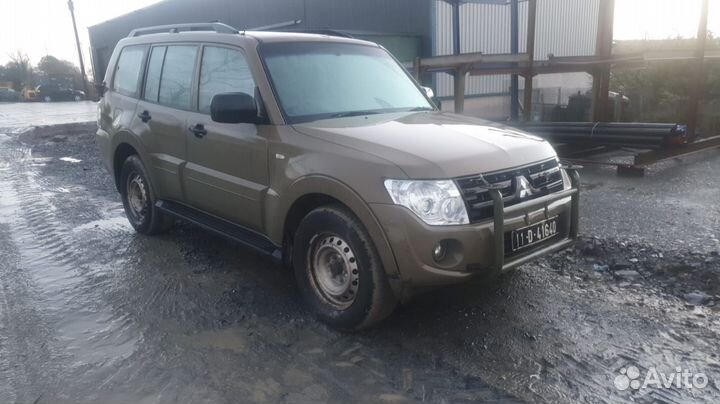 Кенгурятник mitsubishi pajero 4 2011