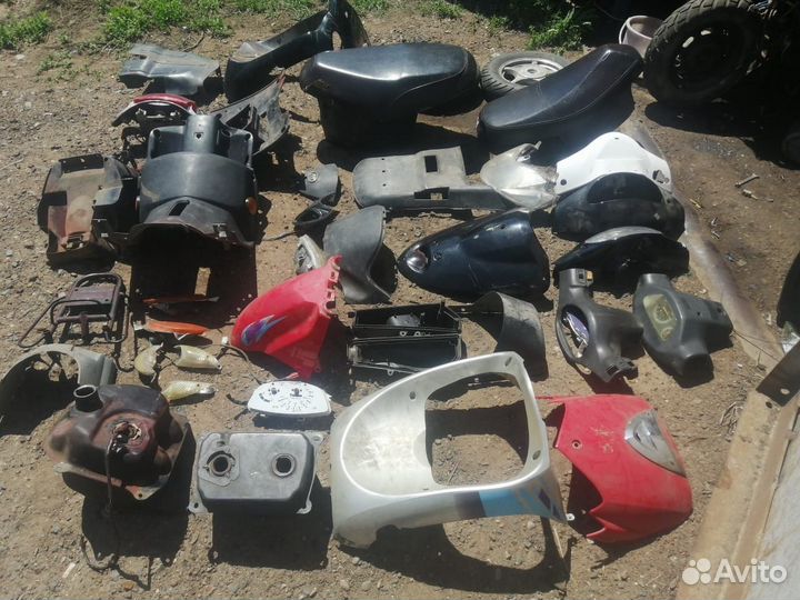 Пластик на китайский скутер