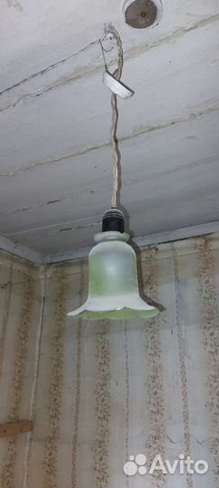 Светильник люстра винтаж