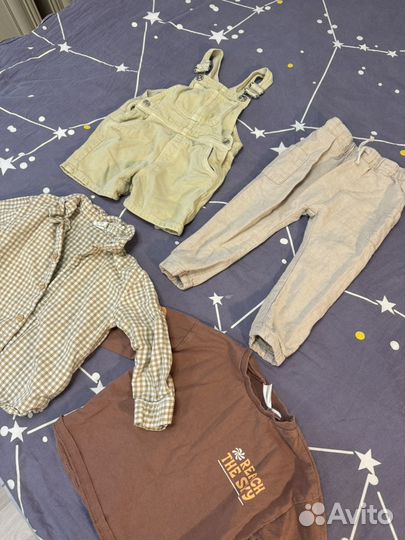 Пакет вещей на мальчика 80 86 размер zara hm