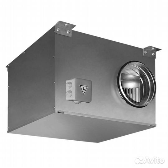 Вентилятор канальный в звукоизолированном корпусе