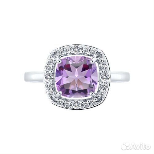 Кольцо sokolov из серебра, 92014640, р.17