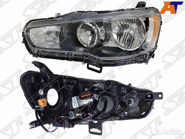 Фара mitsubishi lancer