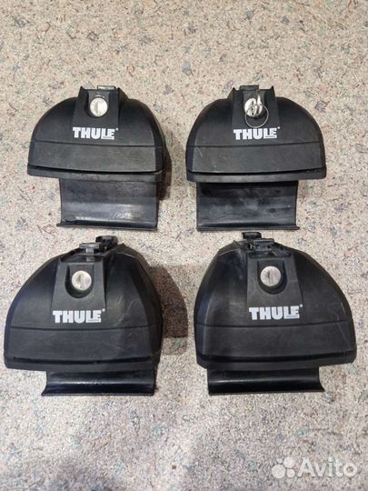 Упоры поперечин thule на Renault duster рестайл