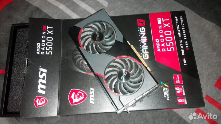 Radeon RX 5500 XT gaming X 8G