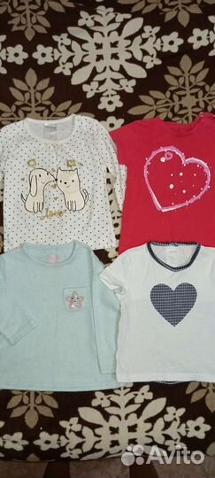 Вещи пакетом на девочку 74 80