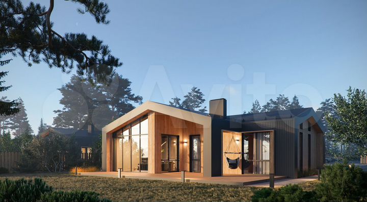 Дом 87 м² на участке 6 сот.