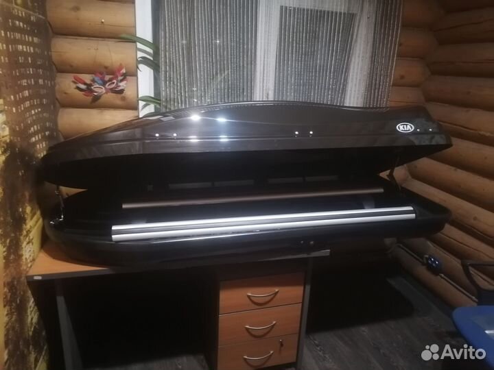 Багажник на крышу KIA cerato с боксом