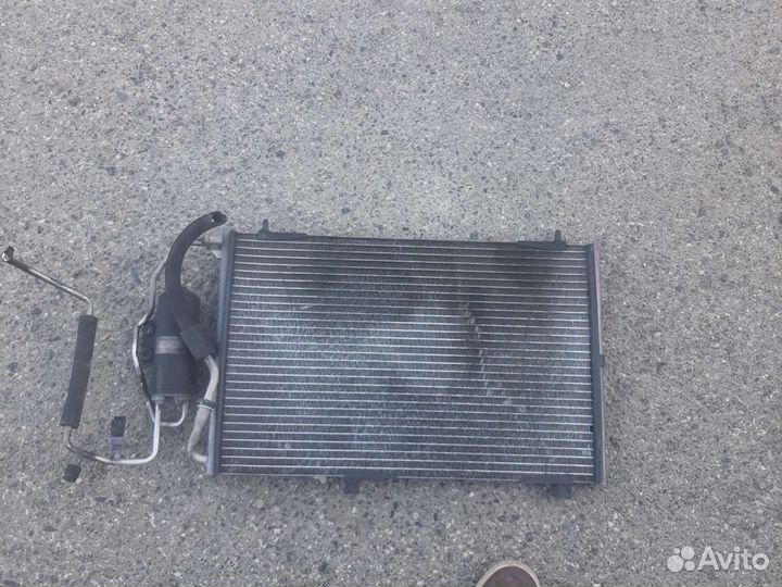 Радиатор кондиционера пежо 206