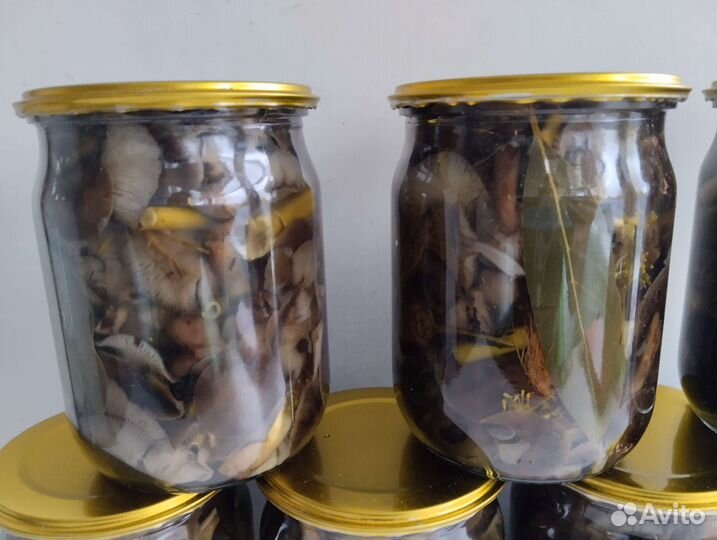 Грибы опята маринованные осенние 0/5