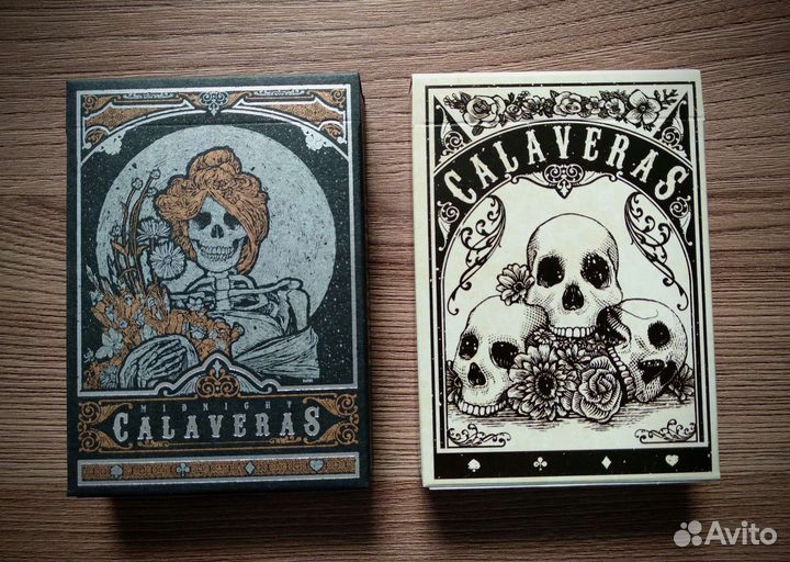 Коллекционные/игральные карты Calaveras