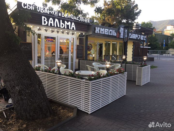 Кашпо для зонирования