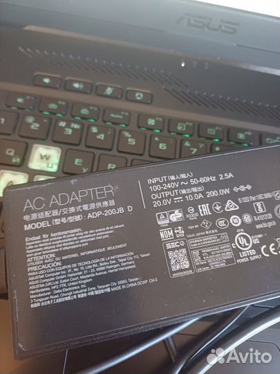 Ноутбук игровой asus TUF Dash F15 RTX 3060 6GB