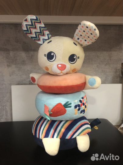 Пирамидка заяц Happy snail лаки