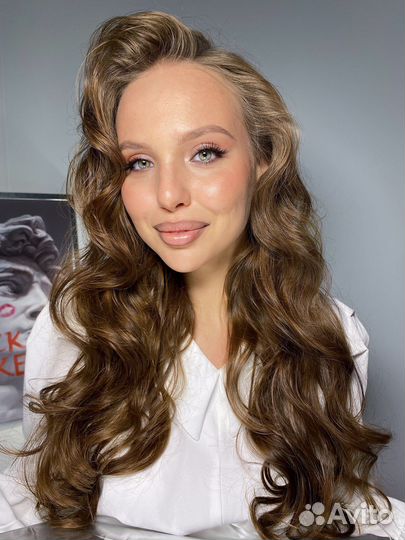 Макияж прическа укладка