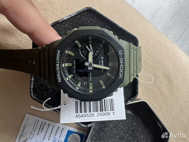 Часы casio g shock ga 2110 новые