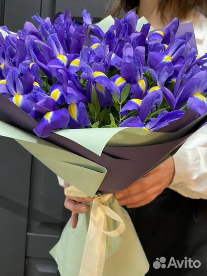 Букет цветов из Ирисов