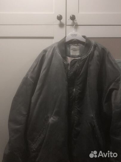 Бомбер befree серый