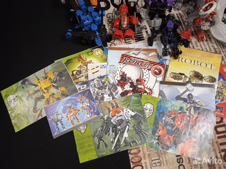 Lego bionicle детали