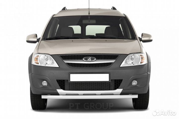 Защита бампера LADA Largus Cross 2015-20