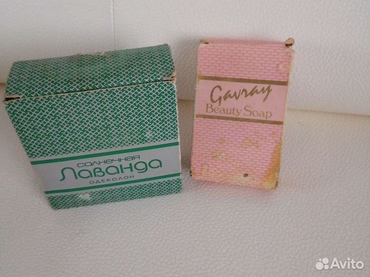 Духи, одеколон, мыло Винтаж