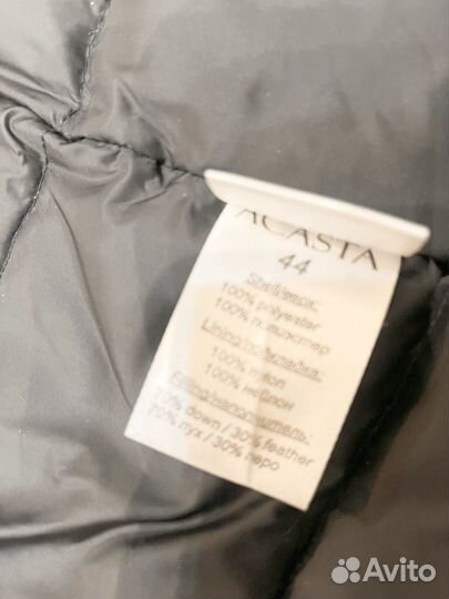 Парка с натуральным мехом