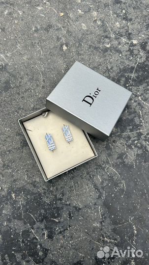 Винтажные серьги Dior
